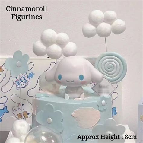 Cinnamoroll Figurines Cake Topper, Hobbies & Toys, Toys & Games on Carousell