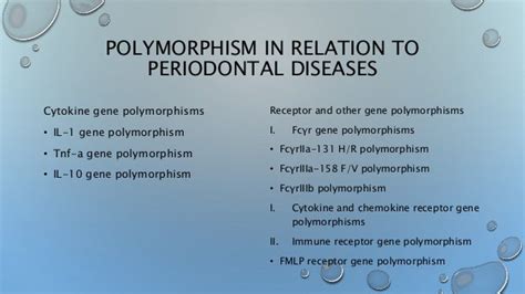 Genetic polymorphism