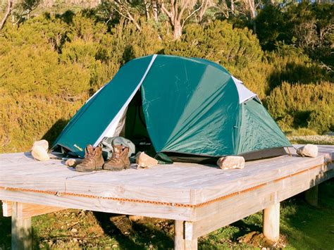 How do you Pitch a Tent on a Wooden Platform — Into the Backcountry