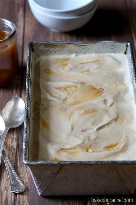 Coffee Caramel Swirl Ice Cream (Baked by Rachel) | Ice cream treats, Caramel swirl ice cream ...