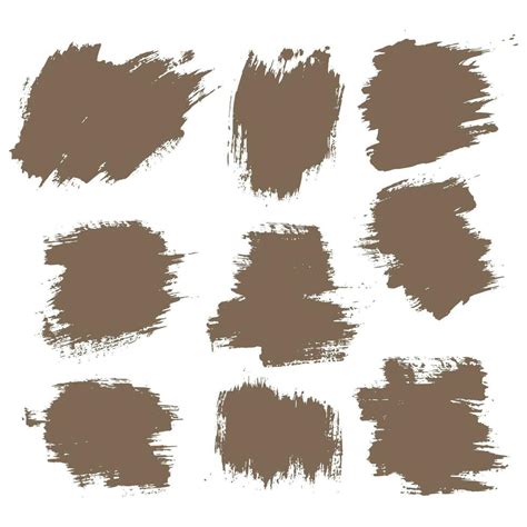 Texture set of vector brush illustration 30773933 Vector Art at Vecteezy