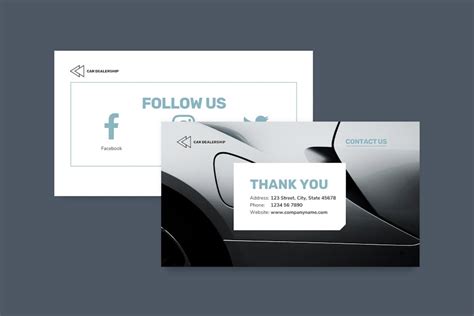 Car Dealership PowerPoint Presentation Template - Design Template Place