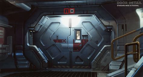 Sci Fi Door Concept Art