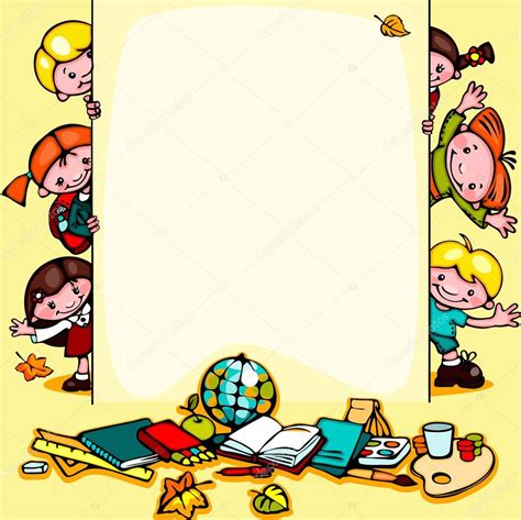 Kids school background Stock Vector Image by ©Usikova #32538039