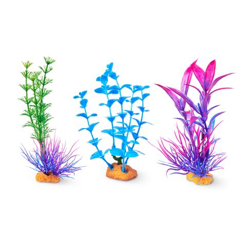 Aqua Culture Aquarium Plant Value Pack, 4" Small Plants, 3 Count ...