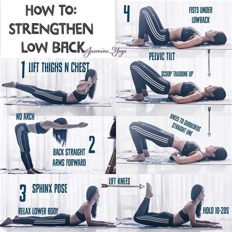 De 25+ bedste idéer inden for Lower back exercises på Pinterest | Rygsmerter, Træning derhjemme ...