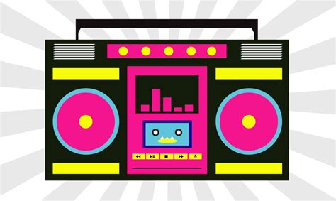 Boom Box Clipart | Free download on ClipArtMag