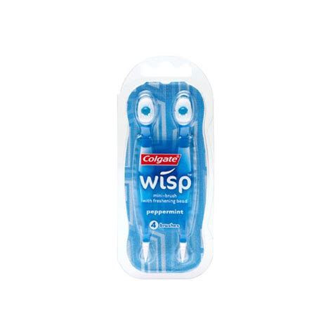 Colgate-Palmolive Wisp® Mini Toothbrush | Travel size products, Colgate, Airplane travel