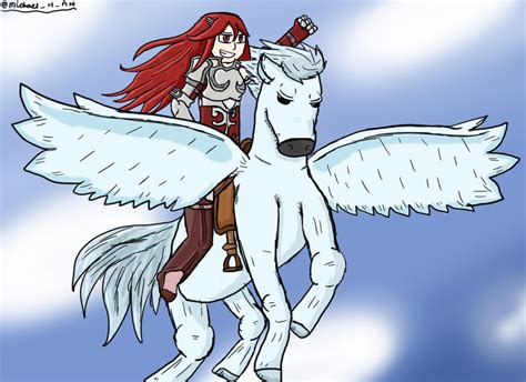 Pegasus Knight (Fire Emblem) by MichaelH-Art on DeviantArt