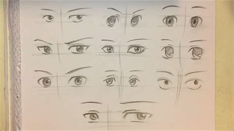 Anime Boy Eyes Drawing Step By Step - Neofotografi