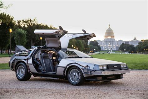 Back to the Future DeLorean back in the spotlight in star-studded ...