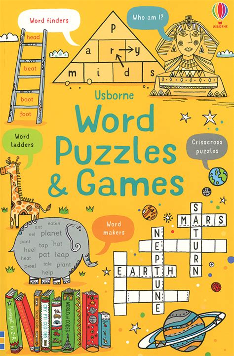 Word Puzzles & Games - Geppetto's Toys - Usborne