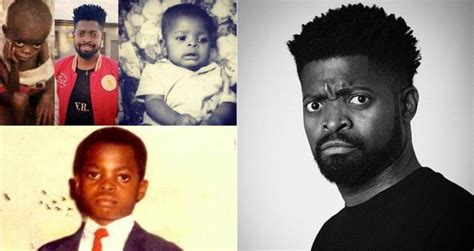 Comedian Basketmouth shares childhood throwback photos | Theinfong