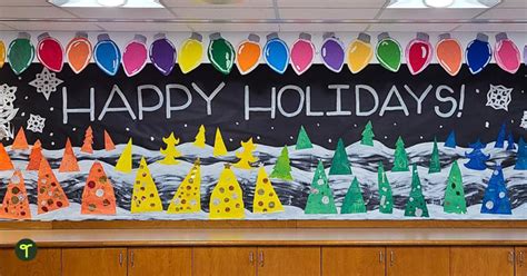 18 Holiday Bulletin Board Ideas That Will Make Your Classroom Cozy | Teach Starter