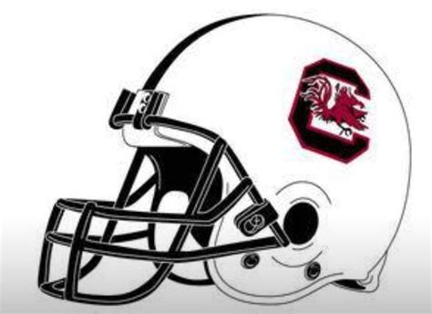 Carolina Gamecock Helmet | Football helmets, Carolina gamecocks, Helmet