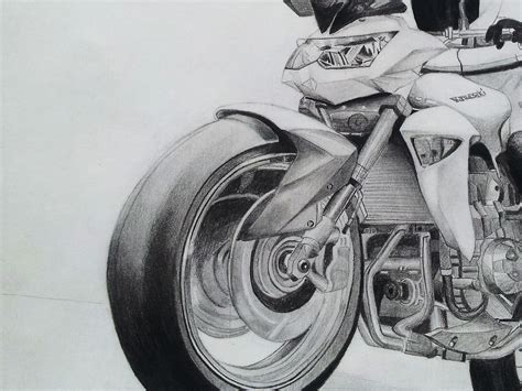 Drawing Motorcycle | Pencil on Behance