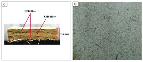 (a) Finished samples of sandwich composite panel and (b) surface... | Download Scientific Diagram