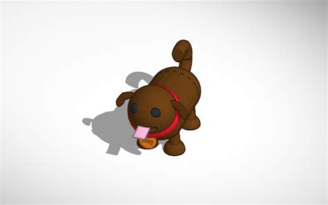 3D design Dog - Tinkercad