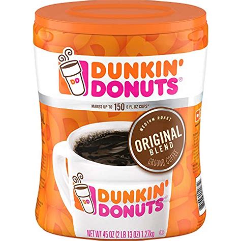 Caffeine in Dunkin' Donuts Brewed Coffee