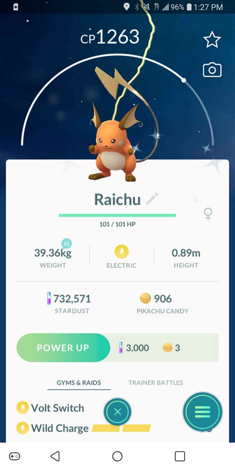 A shiny raichu by ksuniverse on DeviantArt