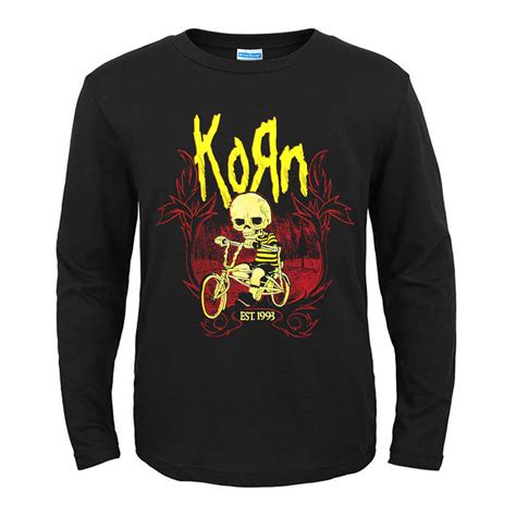 Korn Band Tee Shirts California Metal Punk T-Shirt | WISHINY