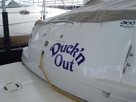 Boat Name decals - Okoboji Graphics