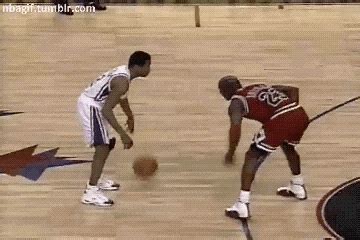 Allen Iverson Crossover on Michael Jordan | Gifrific