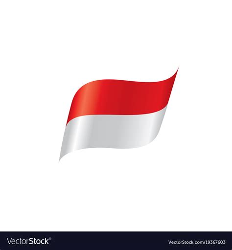 Indonesia flag Royalty Free Vector Image - VectorStock