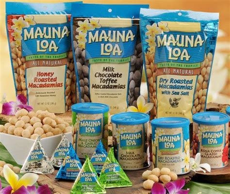 Mauna Loa macadamia nuts Hawaiian company | Honey chocolate, Hawaiian food, Hawaii food