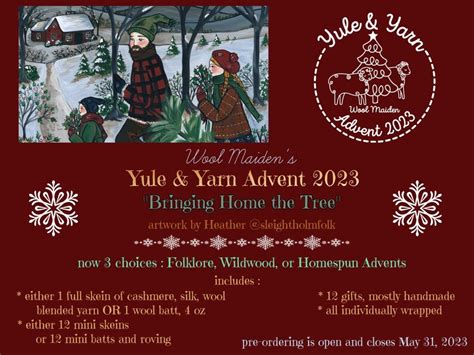 Yule & Yarn Advent Calendar 2023 - Etsy