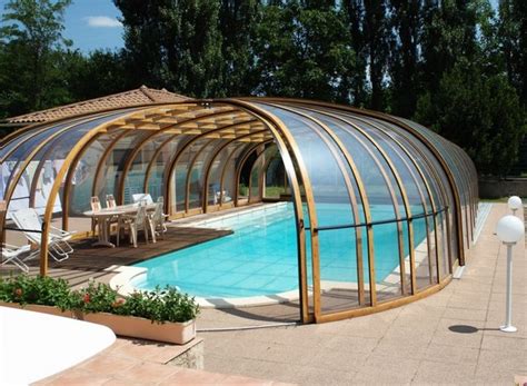 Pool enclosures – modern design options and types of construction