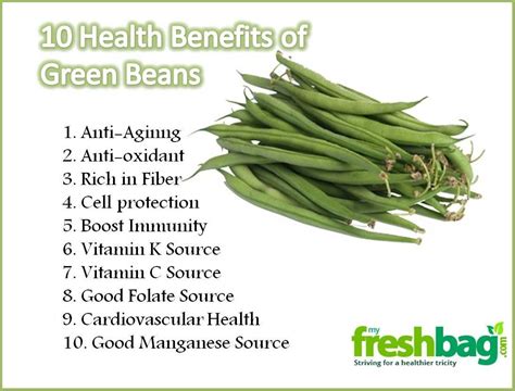 green beans benefits