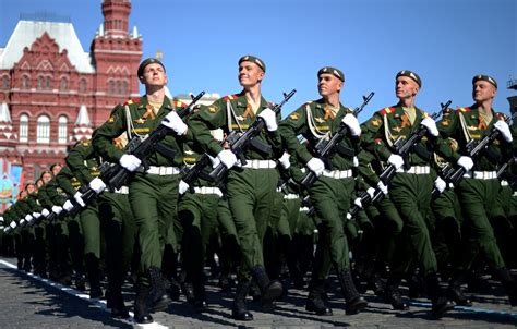 Russia Shows Off Military In Red Square Victory Day Parade : The Two-Way : NPR