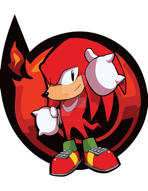 Sonic Heroes Collab - Knuckles (Mania Style) Entry by Decision-To-Protect on DeviantArt