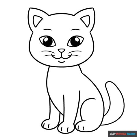 Free Printable Cat Coloring Pages for Kids