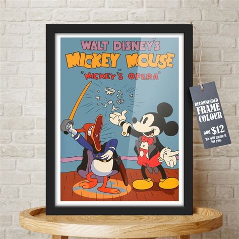 Art Prints :: Art Prints 30x40cm :: Movie Music & TV :: Mickey Mouse in Mickey Opera