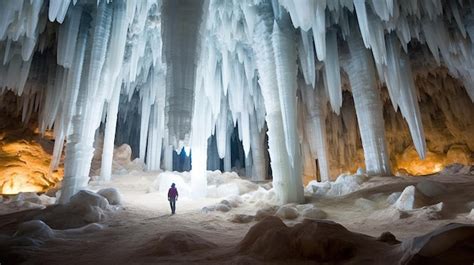 Premium AI Image | giant crystal cave mexico