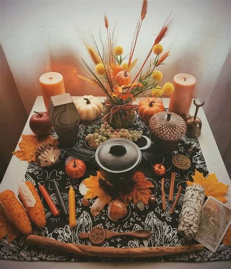 🍁 Blessed Mabon 🍁 #mabon #autumn #altar #sacredspace | Mabon, Samhain ...