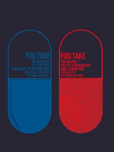 red pill blue pill on Tumblr