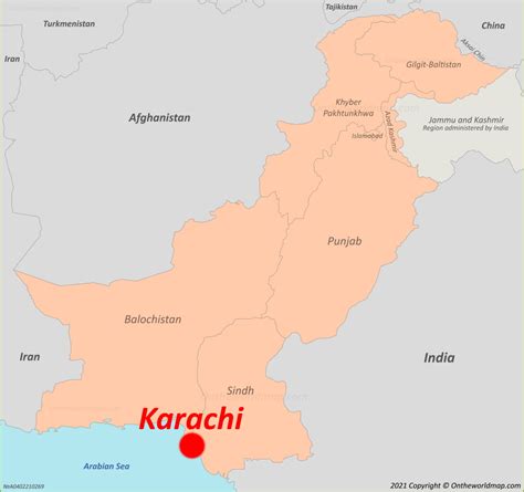 Karachi Map | Pakistan | Maps of Karachi