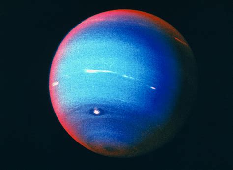 Voyager 2 Image Of The Planet Neptune Photograph by Nasa