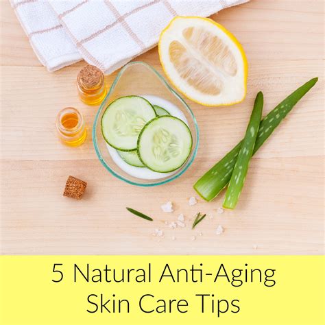 5 Natural Anti-Aging Skin Care Tips - A Nation of Moms