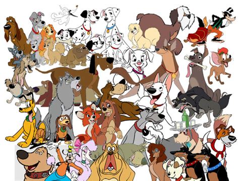 Disney Dogs by GenarMatiz on DeviantArt