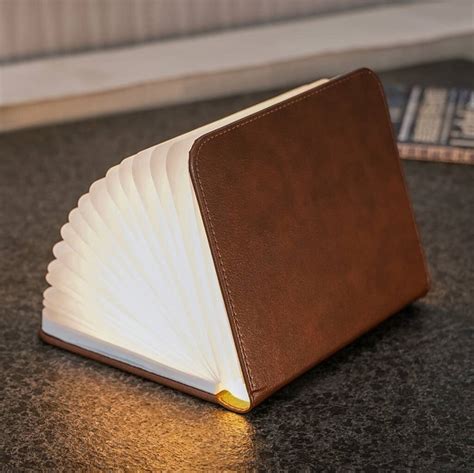 booklight Gingko original_leather-smart-book-light 2 - Firefly Light ...