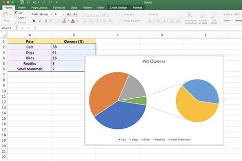 How to Create Exploding Pie Charts in Excel