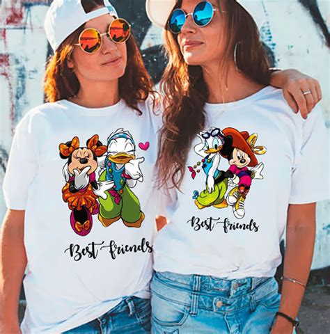 Best Friends Shirts Disney Best Friends Funy T-Shirts Minnie | Etsy