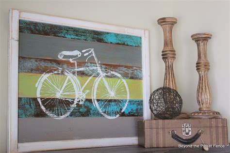 Beyond The Picket Fence: Bicycle Art