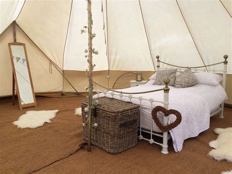 7m bell tent dressed as a wedding suite #wedding #glamping #belltent | Tent glamping, Tent, Bell ...