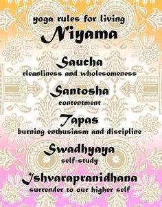 31 Yama\ Niyama ideas | yoga philosophy, yoga sutras, 8 limbs of yoga