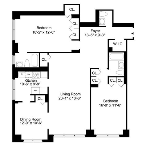 Manhattan Plaza Floor Plans - floorplans.click